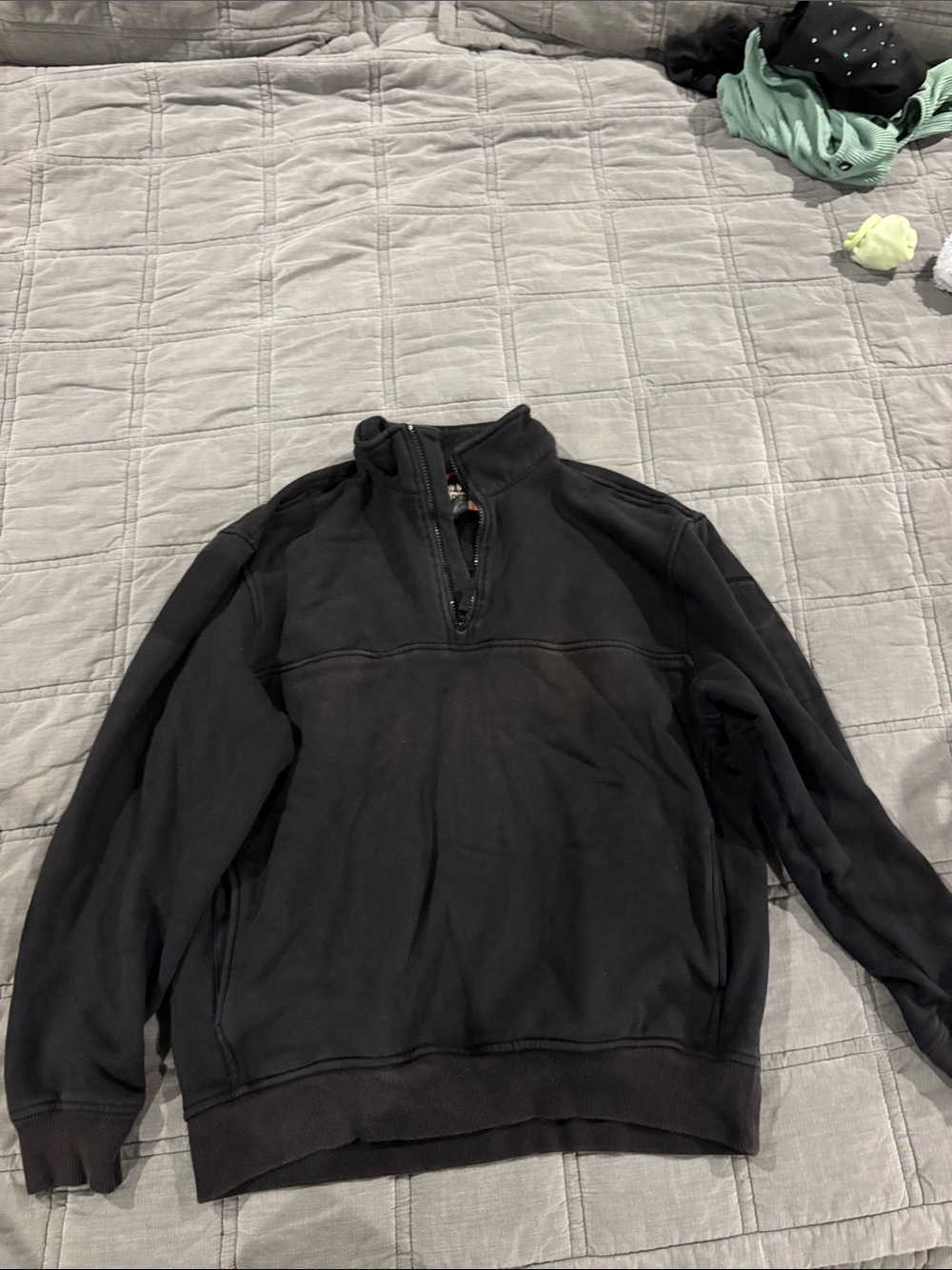 5.11 Tactical Black Quarter-Zip Men's Sweater